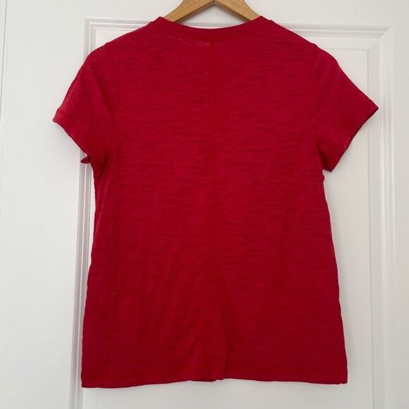 Chaser Leopard Lips T-Shirt in Red size Small - Picture 6 of 6